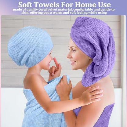 Mixweer 20 Pcs Bath Towel and Washcloths Set for Bathroom, Pastel Color