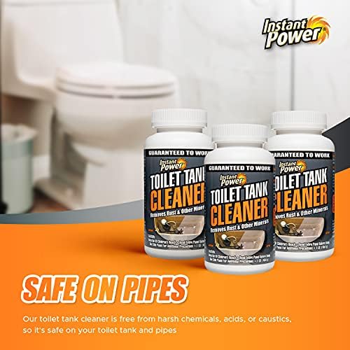 Instant Power Toilet Tank Cleaner & Hard Water Stain Remover, 1 lb, 6 Pack