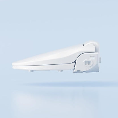 Lotus ATS-1000 Advanced Smart Toilet Seat Bidet, Purestream Function(Constipation Relief) Heated Seat and Temperature Controlled Wash, Warm Air Dryer - Elongated/White with 5 years warranty