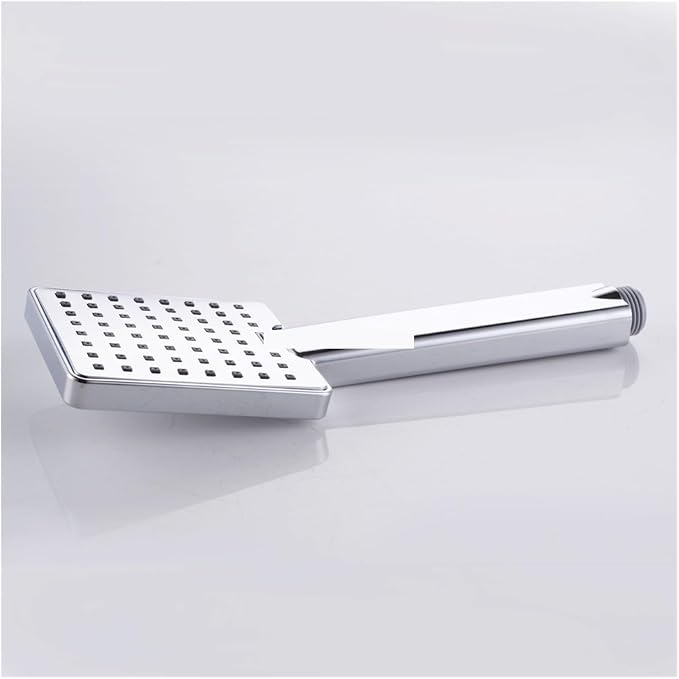 New Super Booster Water Saving Hand Held Rainfall Shower Head for Bathroom Accessories Showerhead Leisurely