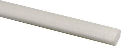 MSI Renzo Dove 0.6 Inch x 12 Inch Quarter Round Molding Ceramic Tile for Bathroom, Kitchen Backsplash, Accent Wall Tile, and Shower Wall Tile