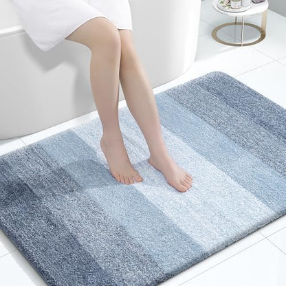 OLANLY Large Bathroom Rugs 44x32, Extra Soft Absorbent Microfiber Bath Rugs