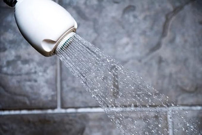 Niagara Conservation N2920-V Earth Spa 3-Spray with 2 GPM 2.7-in. Wall Mount Adjustable Fixed Shower Head, White | Showerhead Sprayer with Pressure Compensation Technology & Soap and Soak Pause Button