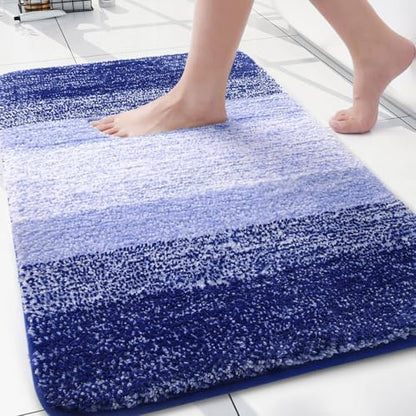 Arotive Microfiber Bathroom Rugs, Shaggy Soft Absorbent Bath Rug, 30x20