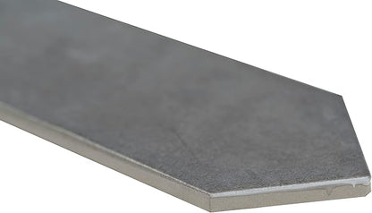 MSI Renzo Storm 2.5 Inch x 13 Inch Glossy Ceramic Picket Wall Tiles for Bathroom, Kitchen Backsplash, Accent Wall, and Shower