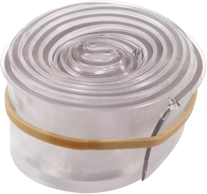 Prime-Line M 6211 Shower Door Bottom Sweep, 36 In. x 1 In. Strip, Vinyl Construction, Clear, 5/32 In. Tee Insert Shape (Single Pack)