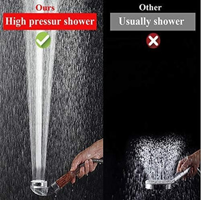 Shower Head,High Pressure Water Saving Detachable 3 Mode Function Filtered Handheld Showerhead for Dry Hair & Skin SPA