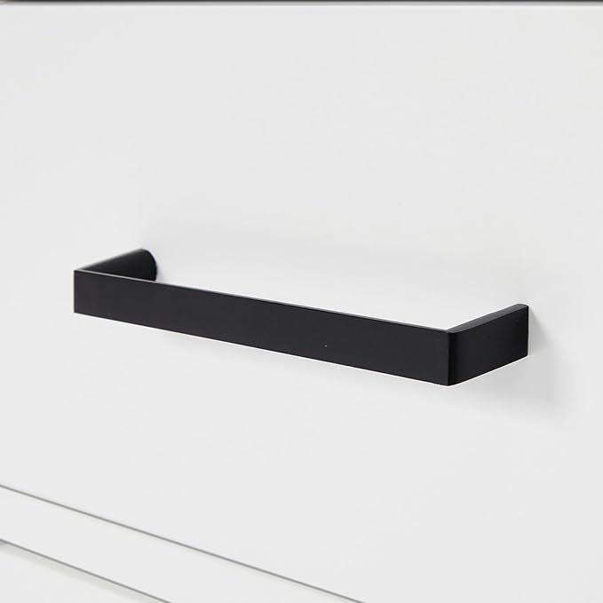 ARIEL Hepburn 60-inch Bathroom Vanity with Sink,Solid Wood, 1.5-inch Carbon Black Quartz Countertop, Double Rectangular Porcelain Sink, Soft Closing Doors, Dovetail Drawers, White