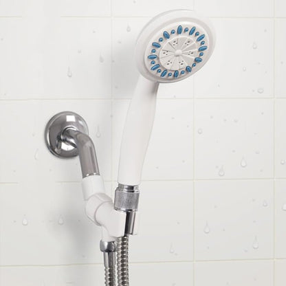 AquaSense 3-Setting Handheld Shower Head with Hose, Gray | 3-Setting Handheld Shower Head with Hose Offers Flexible, Adjustable Spray Options for Everyday Bathing