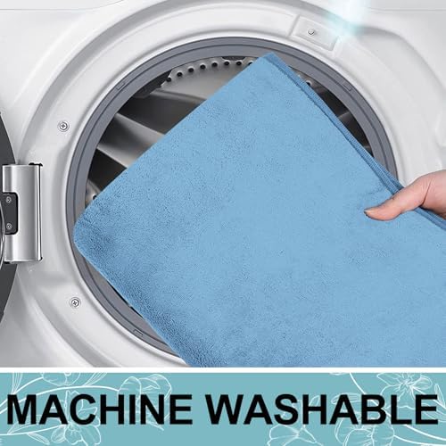 Smiry Memory Foam Bath Mat 24x16, Extra Soft and Absorbent Bathroom Rugs