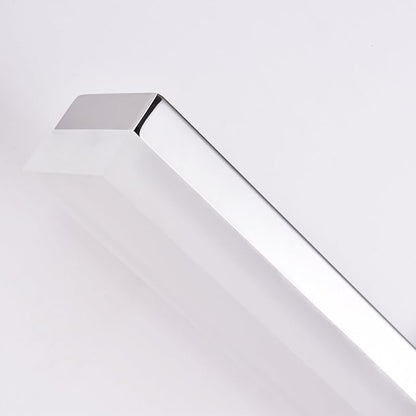 mirrea 24in Modern LED Vanity Light for Bathroom Lighting Dimmable 24w Chromed (Warm White 3000K)