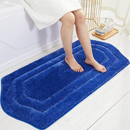 COSY HOMEER Non-Slip Bath Mat Extra Thick Absorbent Plush Washable