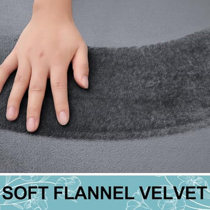 Smiry Memory Foam Bath Mat 70x24, Extra Soft and Absorbent Bathroom Rugs