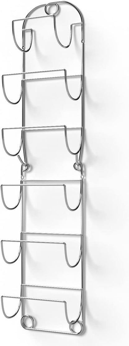 Towel Racks for Bathroom Wall Mounted Metal Wine Rack Towel Shelf Towel Holder for Bath Chrome