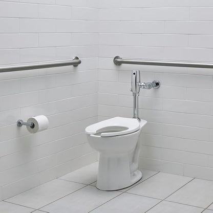American Standard 5901110T.020 Commercial Heavy Duty Open Front Elongated Toilet Seat, White