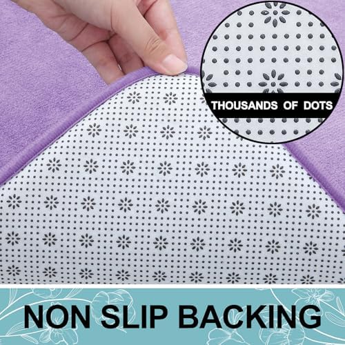Smiry Memory Foam Bath Mat 36x24, Extra Soft and Absorbent Bathroom Rugs