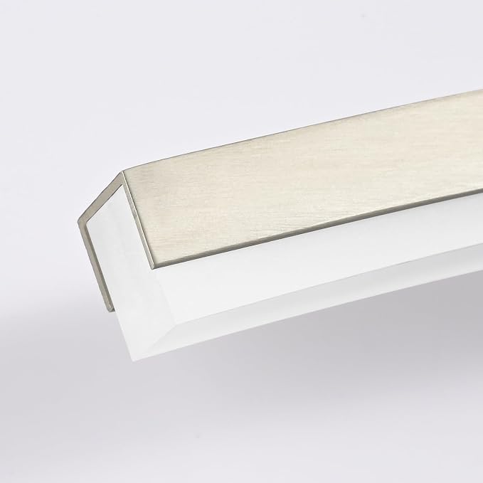 PRESDE 40" LED Bathroom Vanity Light, Modern Brushed Nickel Wall Bar Fixture Over Mirror Dimmable