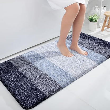OLANLY Bathroom Runner Rug 40x24, Extra Soft Absorbent Microfiber Bath Rugs