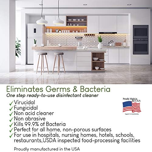 In-Cide Hospital Grade EPA Registered Disinfectant, 1 Gal + 32 oz