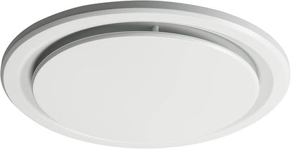 Homewerks 7140-50-G3 Bathroom Fan Ceiling Mount Exhaust Ventilation, Ultra Quiet 1.0 Sones, 50 CFM, White