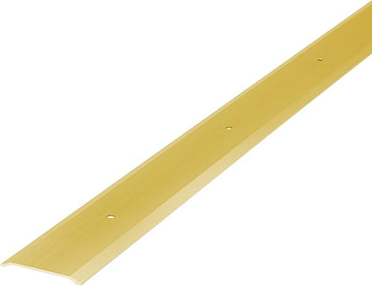 M-D Building Products 09563 1-3/4 in. x 1/8 in. x 36 in. Gold Aluminum Flat Profile Threshold for Interior Doorways
