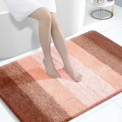 OLANLY Large Bathroom Rugs 44x32, Extra Soft Absorbent Microfiber Bath Rugs