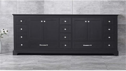 Dukes 84 in. W x 22 in. D Espresso Double Bath Vanity