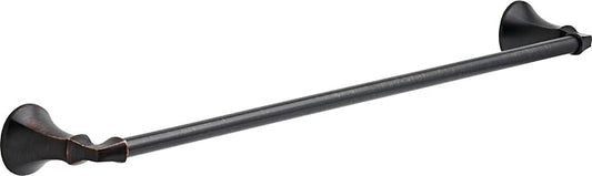 DELTA FAUCET 76424-RB Ashlyn 24-in Wall Mount Towel Bar Bath Hardware Accessory in Venetian Bronze