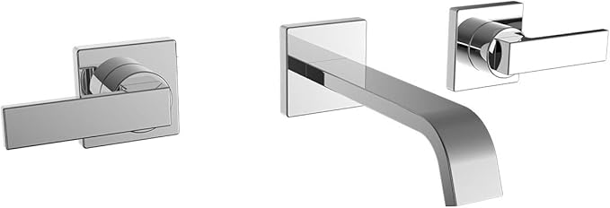 Speakman SB-2553 Lura Wall Mounted Faucet, Polished Chrome
