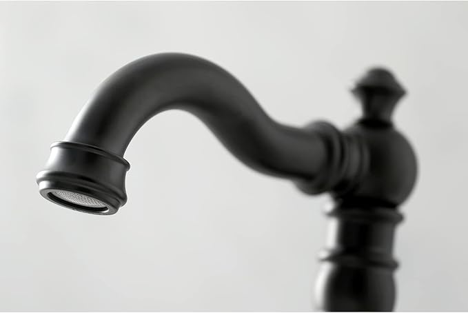 Fauceture FSC1970ACL American Classic Widespread Bathroom Faucet with Brass Pop-Up, Matte Black