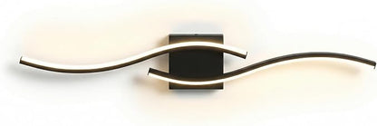 Vanity Light for Bathroom, 31.6 Inch Black LED Dimmable | Bathroom Lights Fixture Over Mirror, 5CCT Adjustable Color Temperatures Modern Wall Sconces for Bathroom Bedroom Living Room