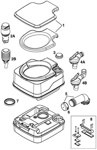 THETFORD PORTA POTTI 260B MARINE 92862
