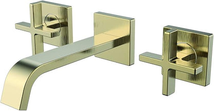 Speakman SB-2551-BBZ Lura Wall Mounted Faucet, Brushed Bronze