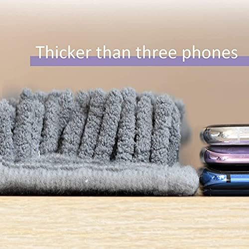 RUN HELIX 3 Piece Bathroom Rug Set Non Slip 3 Piece Bath Rug Set Ultra Soft Bath Rug,Absorbent Shaggy Bath Mat,Perfect Plush Bathroom Mats Sets with U-Shaped Toilet Mat