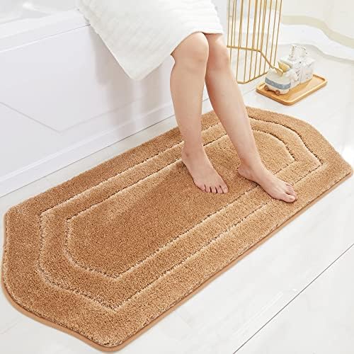 COSY HOMEER Non-Slip Bath Mat Extra Thick Absorbent Plush Washable