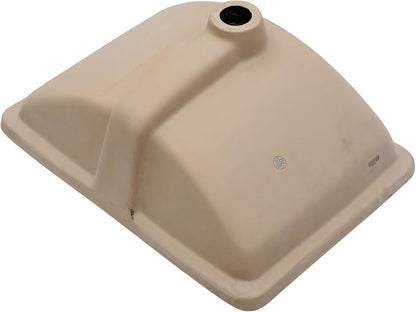 Lordear Undermount Black Bathroom Sink 21x15 Inch Bathroom Vanity Sinks Undermount Rectangle Black Porcelain Ceramic Bathroom Under Counter Lavatory Vanity Sink Basin with Overflow
