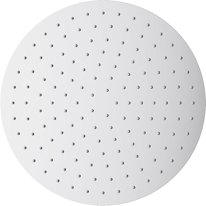VBFF-Shower Head,rain shower head, 12 inch- Round Shower Head, 1.8 GPM Flow Rate, rainfall showerhead,VBFF13 (Chrome)