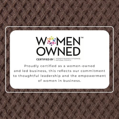 Great Bay Home Bath Towels - 100% Cotton 6 Piece Bath Sheet Set - Diamond Waffle Weave - Absorbent, Durable, Quick-Dry Towels for Bathroom (Chocolate)