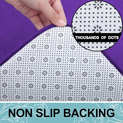 Smiry Memory Foam Bath Mat 36x24, Extra Soft and Absorbent Bathroom Rugs