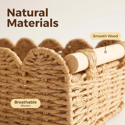 Toilet Paper Storage Basket, 2-Pack, Slim Design
