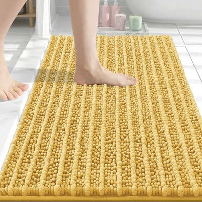 Arotive Bathroom Rugs Mat 30x20, Soft Absorbent Chenille Shaggy Bath Mat