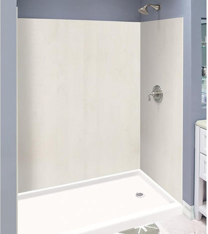 Transolid EWK603672-43 Expressions 3-Panel Shower Wall Kit, 36-in L x 60-in W x 72-in H, Sorento