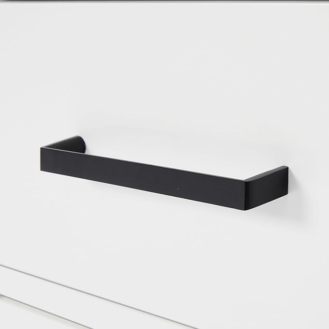 ARIEL Hepburn 60-inch Bathroom Vanity with Sink,Solid Wood, 1.5-inch Carbon Black Quartz Countertop, Single Rectangular Porcelain Sink, Soft Closing Doors, Dovetail Drawers, White