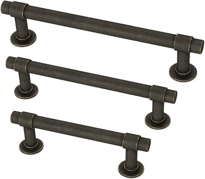 Franklin Brass Francisco (1-Pack) Cabinet Handles 4' Hole Center Warm Chestnut Kitchen Drawer Pulls Dresser, Furniture Hardware P29617-WCN-C