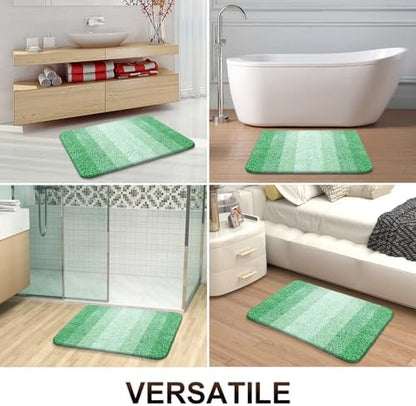OLANLY Bathroom Runner Rug 47x17, Extra Soft Absorbent Microfiber Bath Rugs
