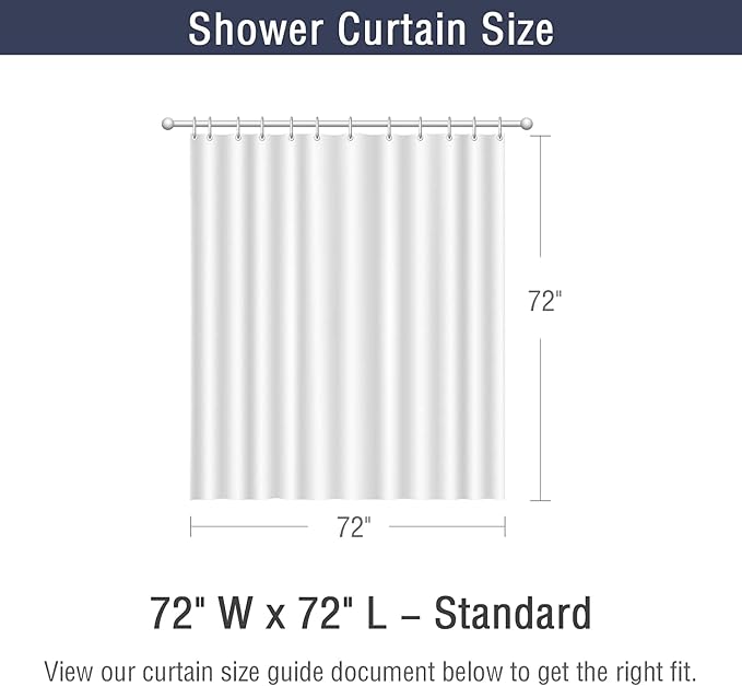 Eucalyptus Leaf Shower Curtains, Sage Green Spring Botanical Watercolor Plants Bathroom Curtains Bathtub Home Decor Waterproof Fabric Machine Washable with 12 PCS Hooks