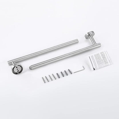 KES Bathroom Towel Bar 25.2 Inches Bath Towel Rack for Bathroom Towel Holder SUS304 Stainless Steel Brushed Finish, Total Length 27.6 Inch, A2000S70B-2
