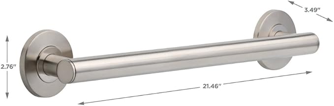 Delta Faucet 41818-SS Contemporary Grab Bar, 18-Inch, Stainless