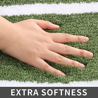 COSY HOMEER Non-Slip Bath Mat Extra Thick Absorbent Plush Washable