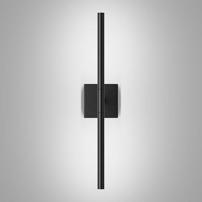 Tipace Hard-Wired LED Bathroom Light Fixtures Over Mirror,24W 360°Rotatable 5500K Black Vanity Light Bar,Modern Wall Sconce for Living Room,Bedroom,Hallway,23.6 Inch